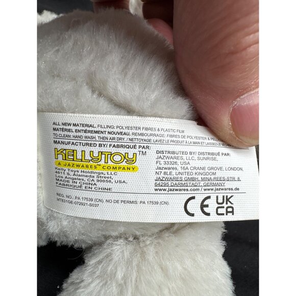 Kellytoy Plush Elephant Baby Toy With Rattle & Crinkle Ears - Picture 5 of 7